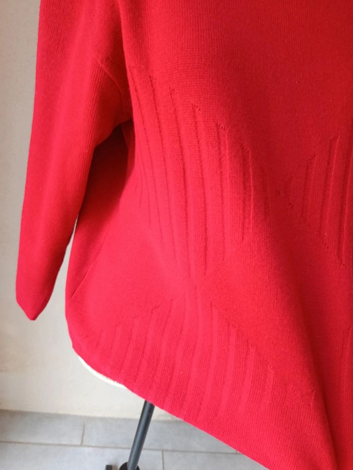 Pull rouge femme Taille 42 / 44 TelMail - photo numéro 2