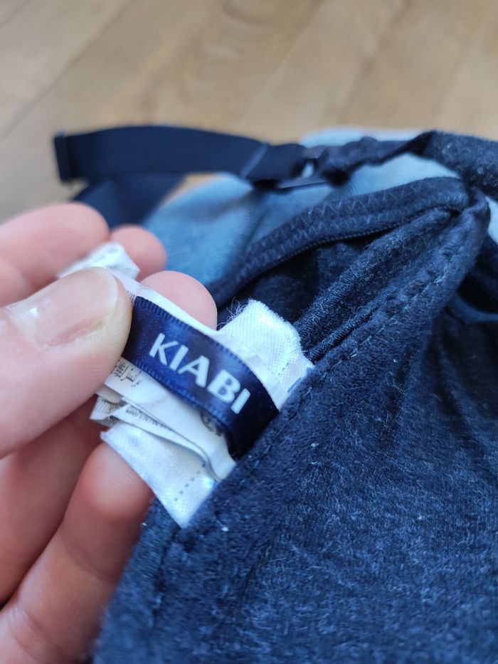 Soutien-gorge d'allaitement 85D marine - photo numéro 3