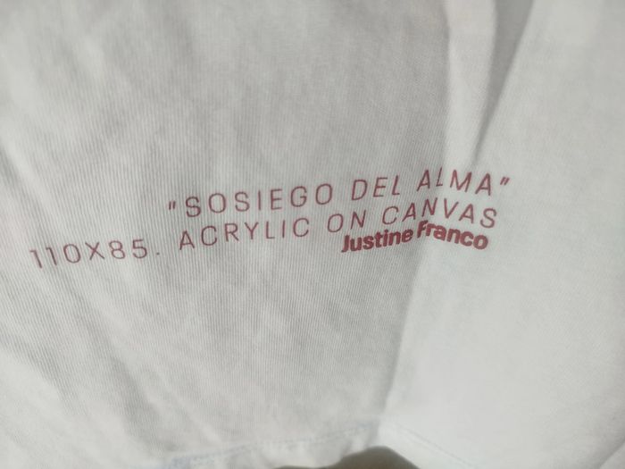 T-shirt Zara Justine Franco Collector - photo numéro 3