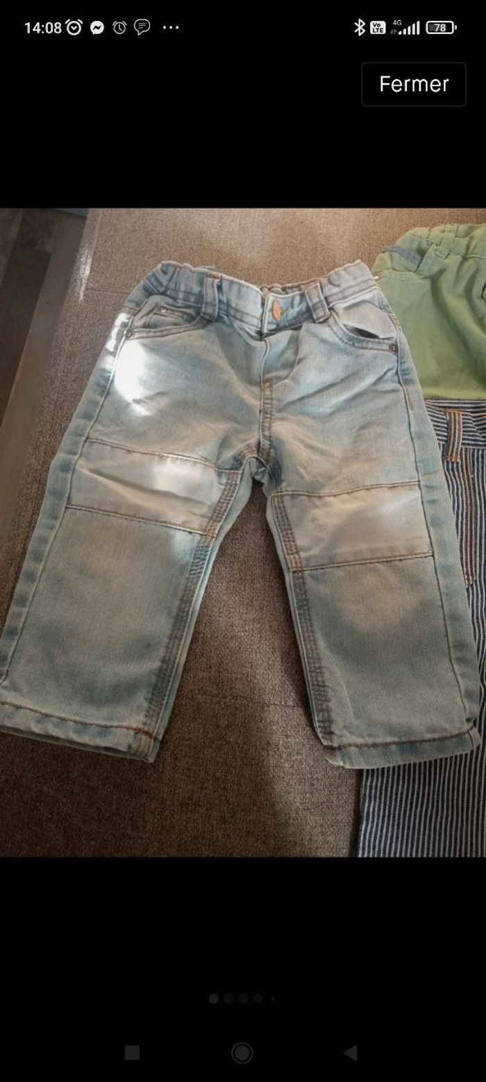 Lot pantalon