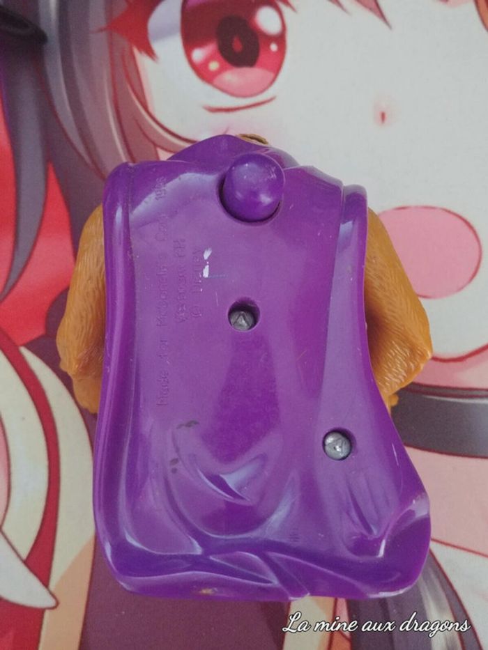 Figurine Belle la bête beauty and the beast mcdonald's toy 1998 vintage disney - photo numéro 2