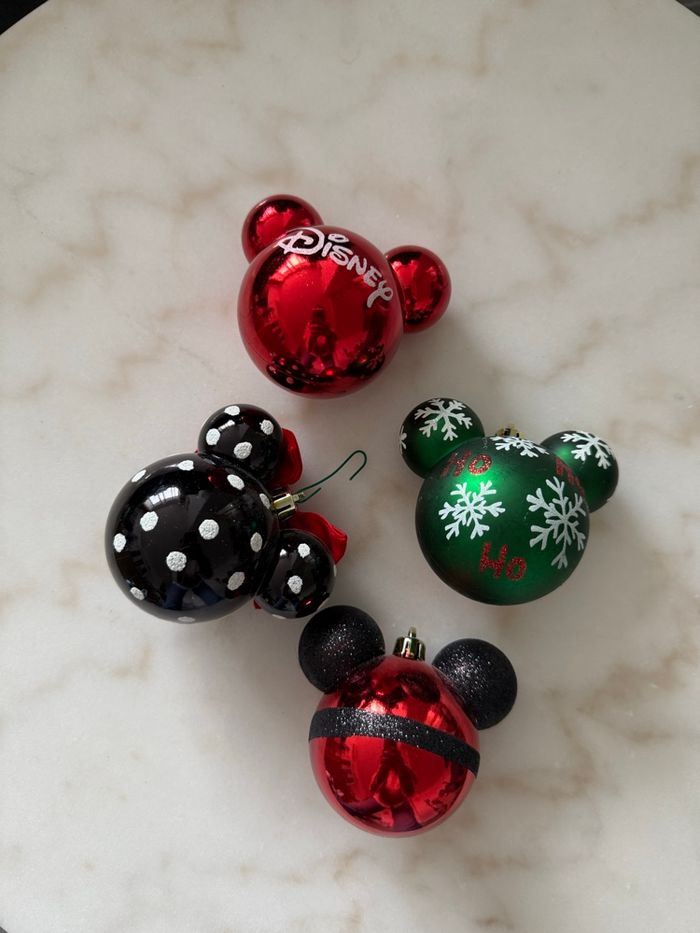 Boules de Noël Mickey disney - photo numéro 3