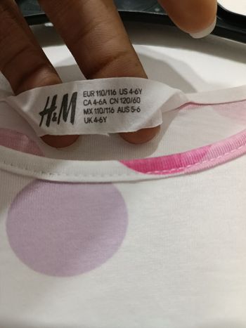 Lot de 5 robes été 4-6ans H&M
