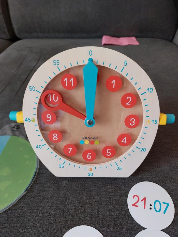 Apprendre l heure Janod - photo numéro 5