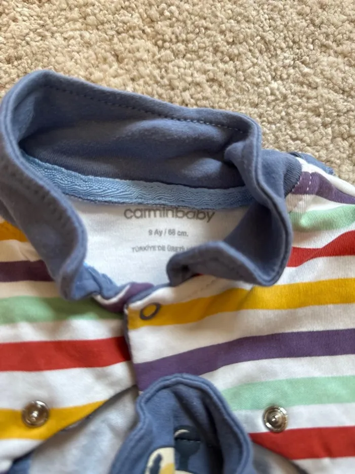 Pyjama une pièce vintage pour bébé - photo numéro 3