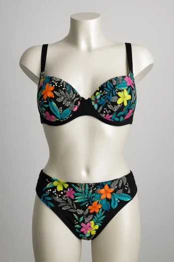 🌺 Bikini Lagune – Taille 38 (M) 🌺