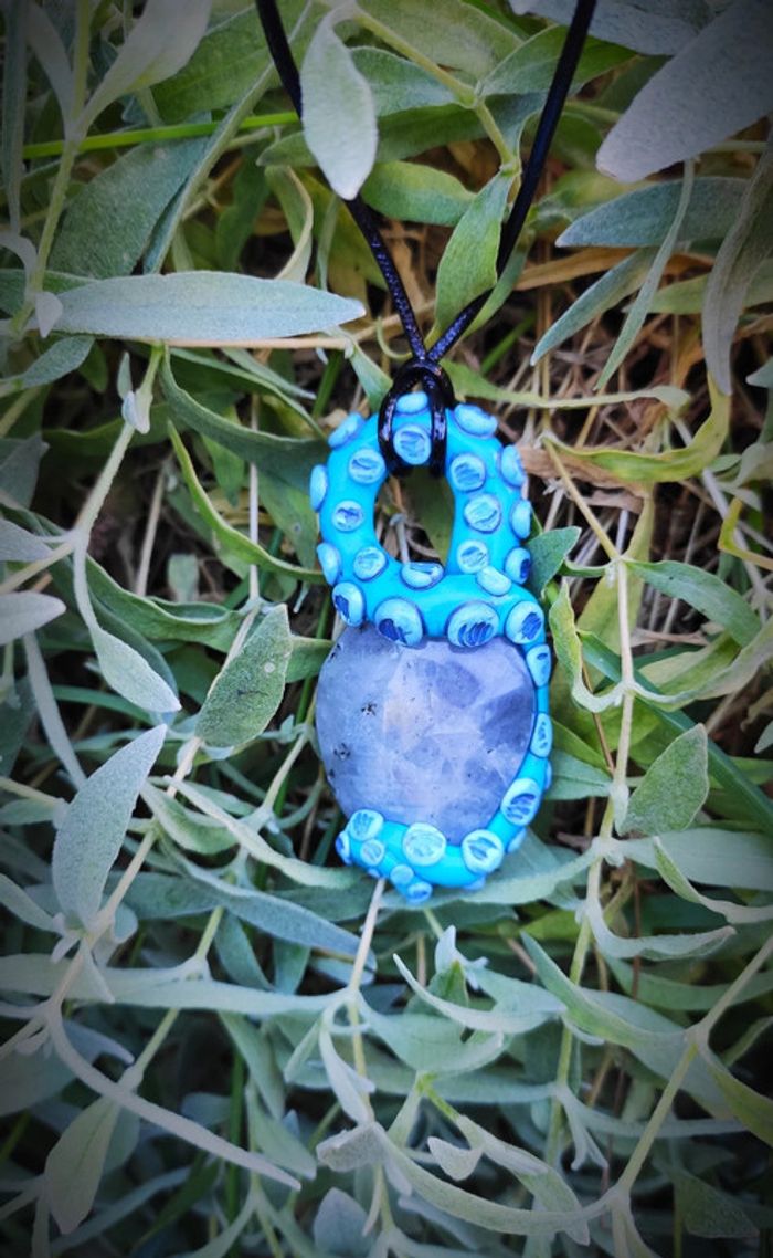 Labradorite pieuvre