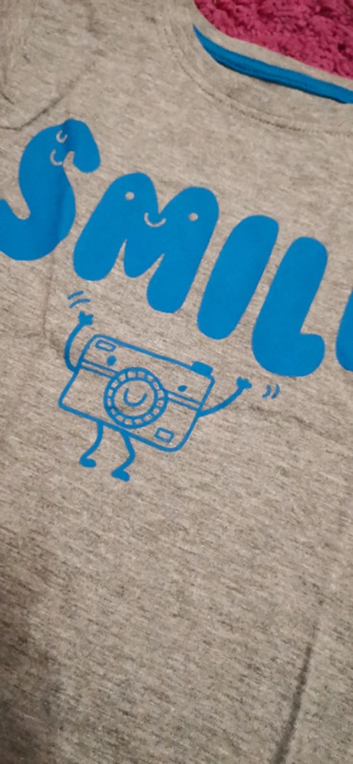 Tee shirt manches courtes garçon taille 2/3 ans - photo numéro 2