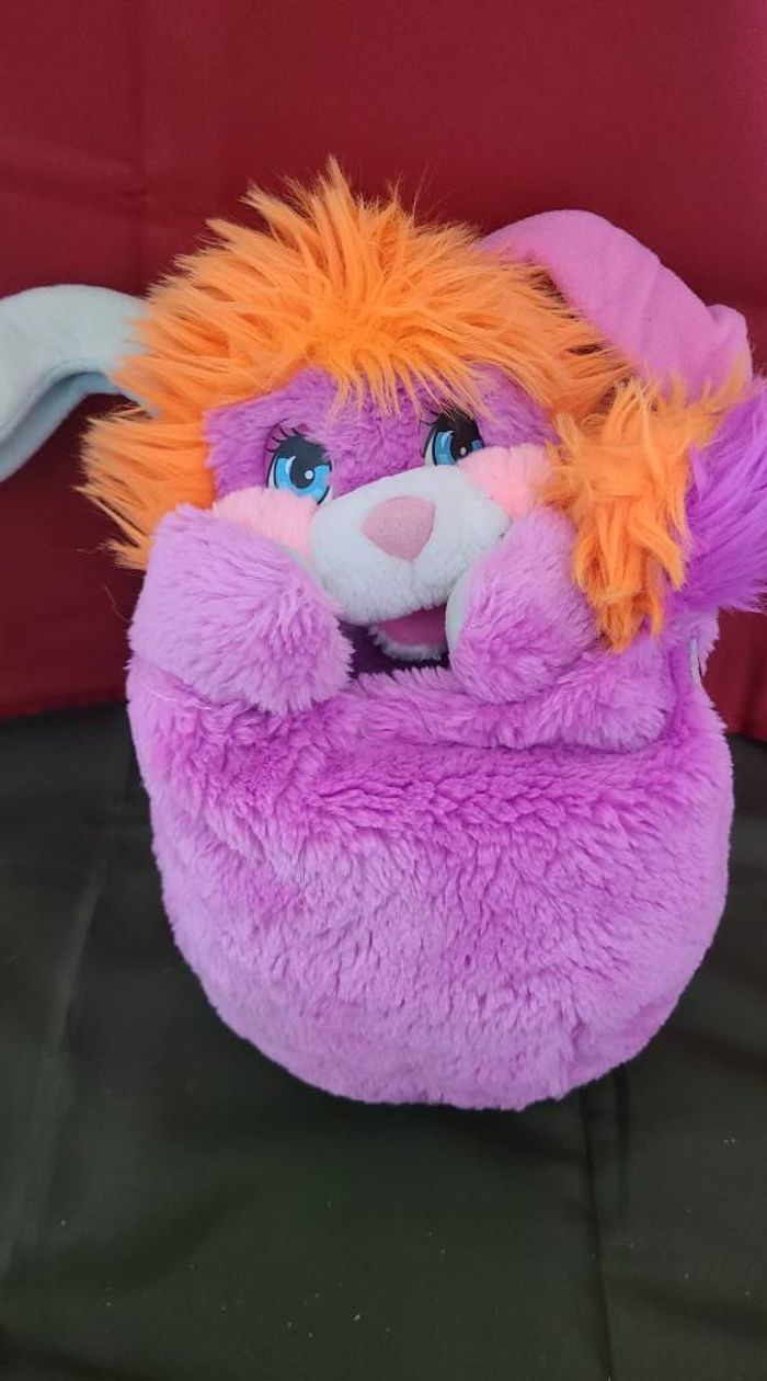 : Coquelicots, Coquelicots vintage, Mattel, Couleurs néon, Années 80, 1986, Peluche popples, Peluche