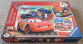 🧩 Puzzles Disney Pixar Cars 2 3x49 pièces - incomplets