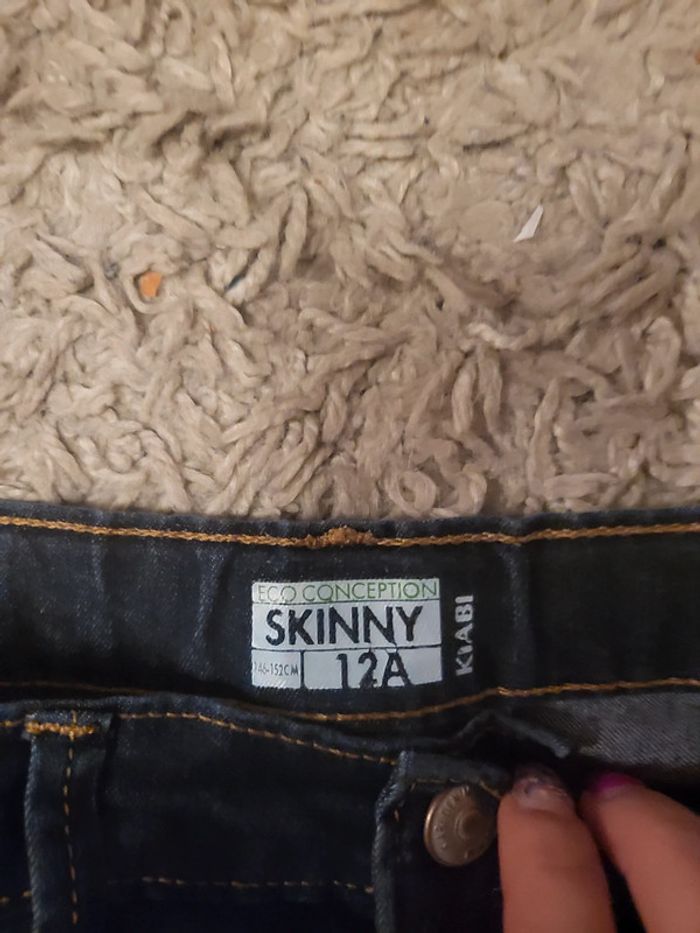 Jean skinny 12 ans garçon kiabi - photo numéro 2