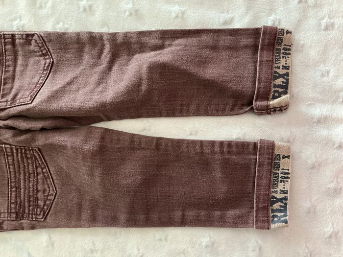 jean couleur prune taille réglable 2 ans orchestra - photo numéro 6