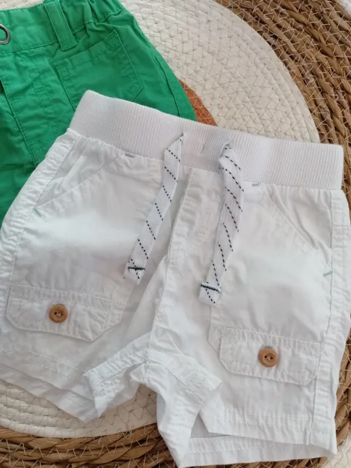 Lot de deux shorts - 9 mois - photo numéro 5