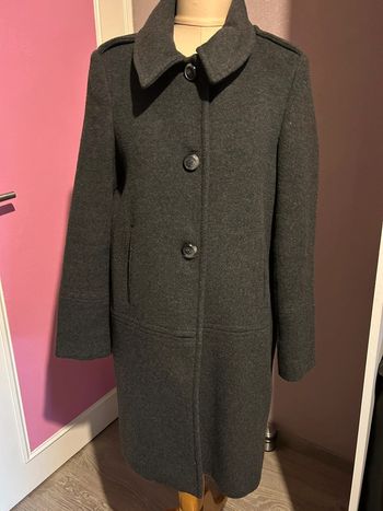 Manteau gris Camaïeu