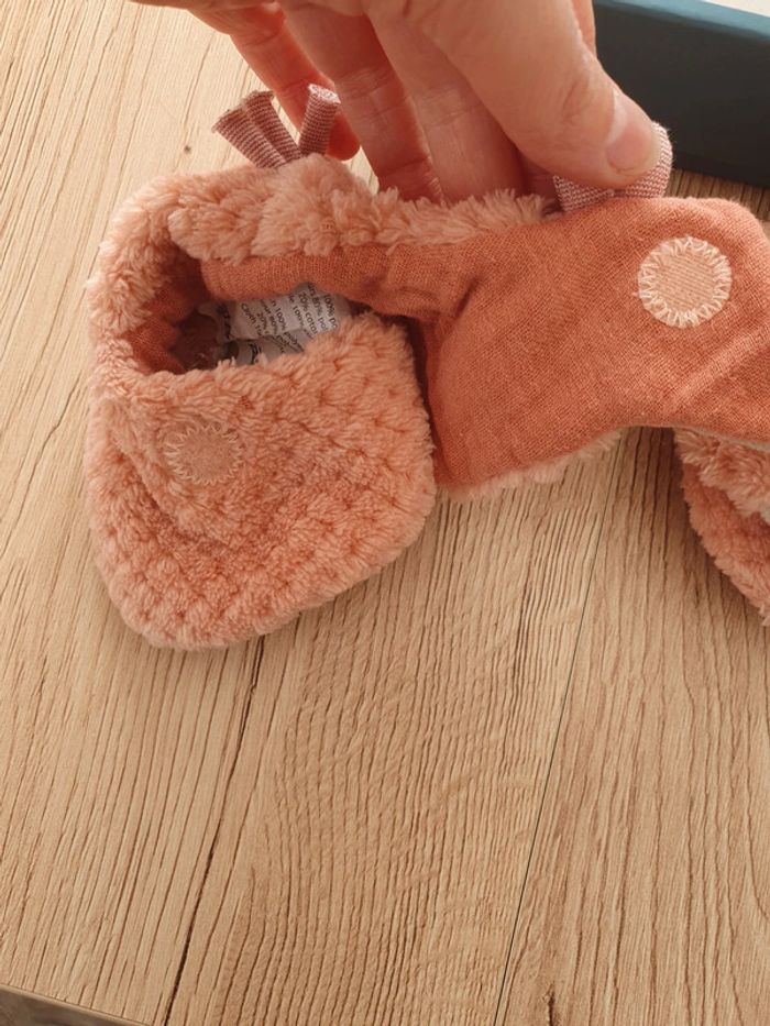 Chaussons girafe 0/6mois Moulin Roty - photo numéro 3