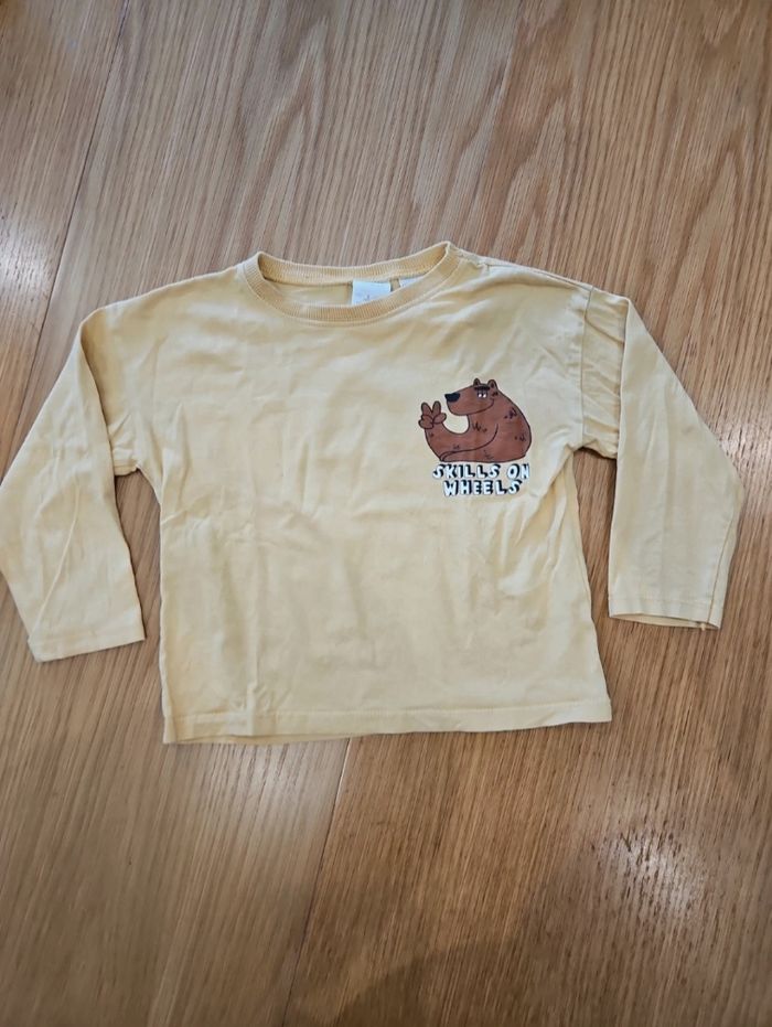 Lot 2 tee shirts manches longues - photo numéro 2