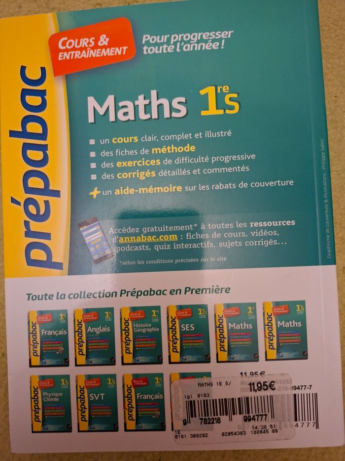 Prépabac Maths - photo numéro 2