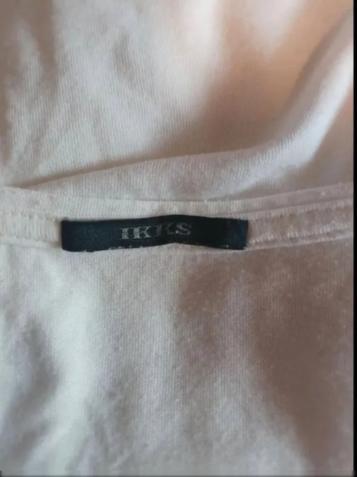 Tee-shirt manches courtes IKKS femme taille 38 - photo numéro 4