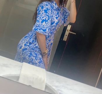 Robe en lin Zara