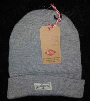 Bonnet gris Lee Cooper