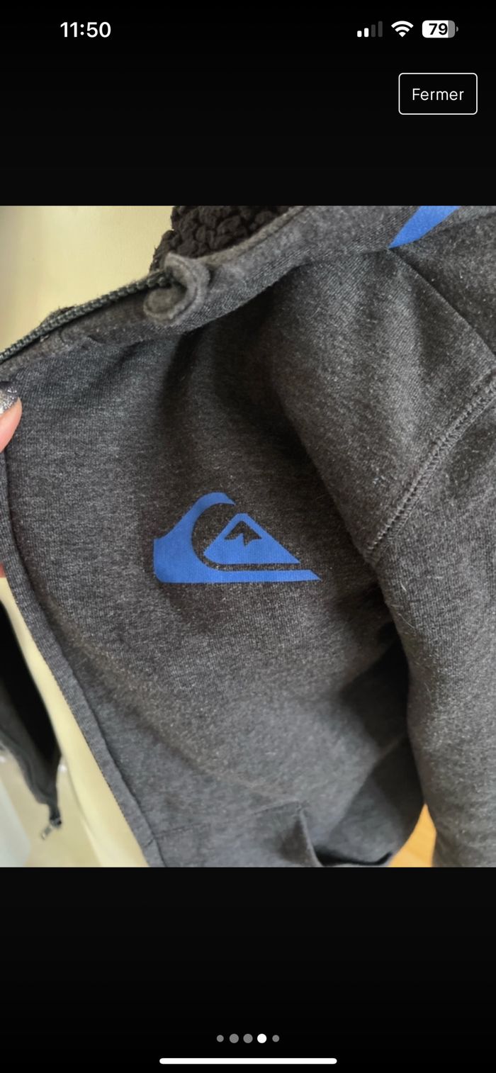 Gilet polaire quiksilver - photo numéro 2