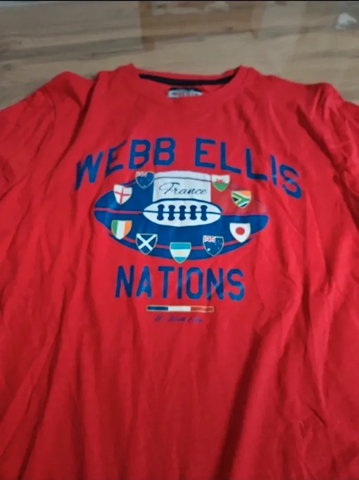 T-shirt rugby taille M - photo numéro 2