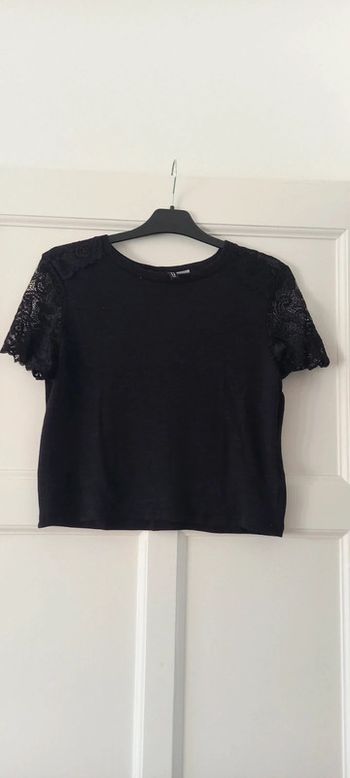 T-shirt noir H&M 38