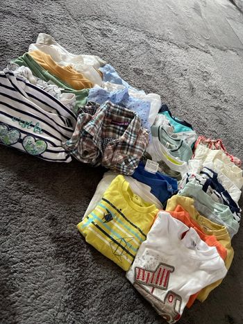 Lot t-shirt 6 mois 