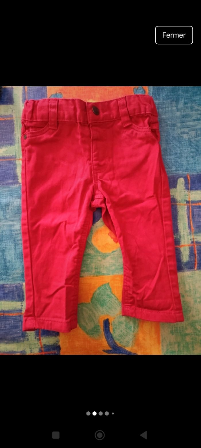 Lot pantalon 6 mois - photo numéro 2