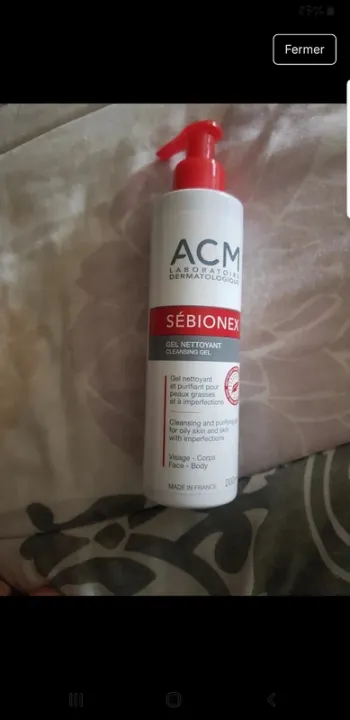Gel nettoyant ACM neuf