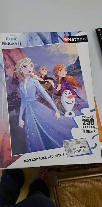 Puzzle reine des neiges 250 pièces