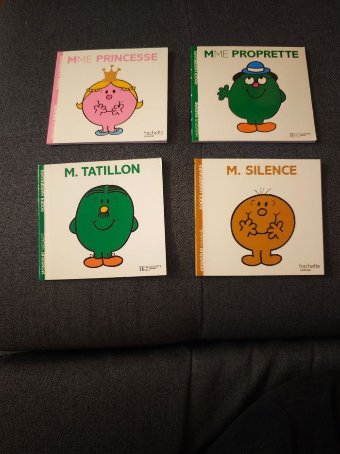 Lot de livres Monsieur Madame(collection Madame Monsieur)