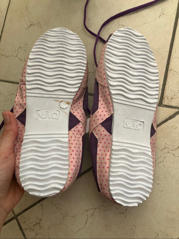 Chaussures Não mauves/violettes T.40 - photo numéro 5