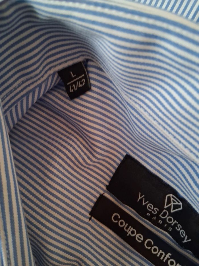 Chemise Yves Dorsey taille L - photo numéro 5