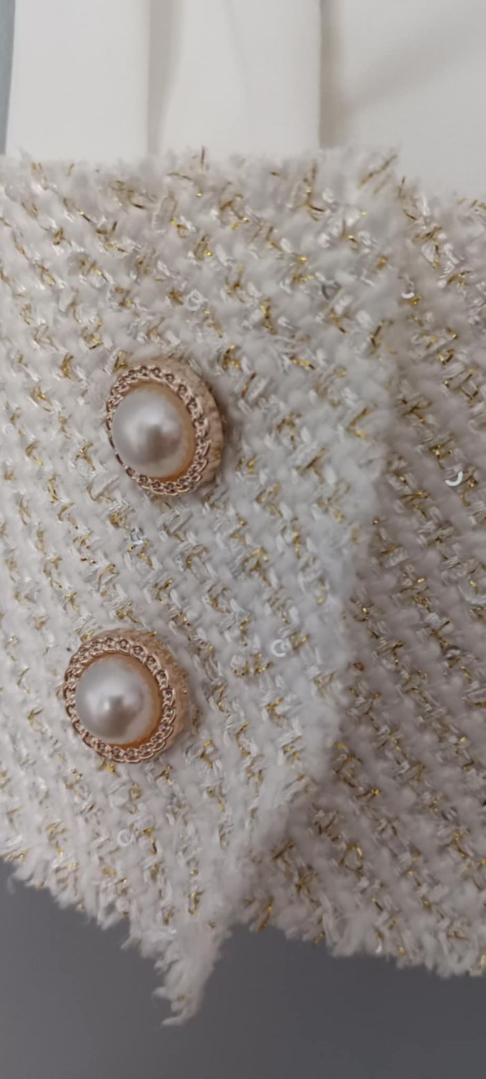 Chemise Blouse blanche à boutons "Capsule" Taille M - photo numéro 6