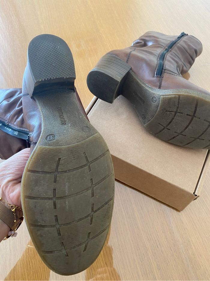 Bottes Remonte  mi haute  marron - photo numéro 7