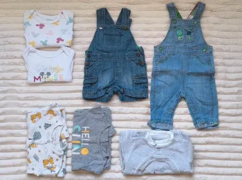 Lot garçon 3 mois – Printemps/Été – 7 pièces