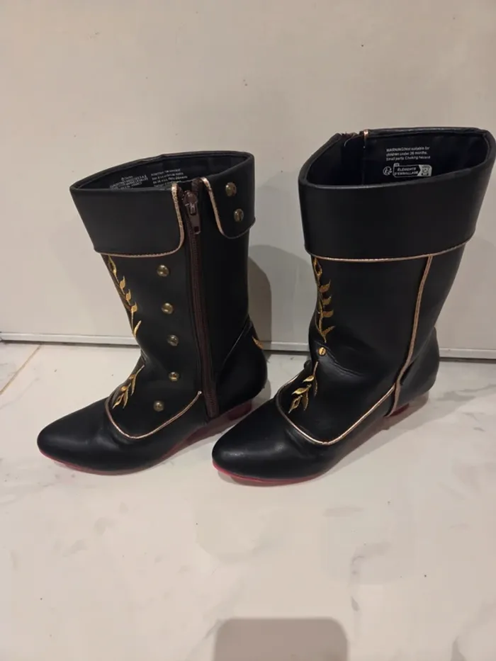 Bottes Anna Reine des Neiges – Taille 32/33 - photo numéro 2