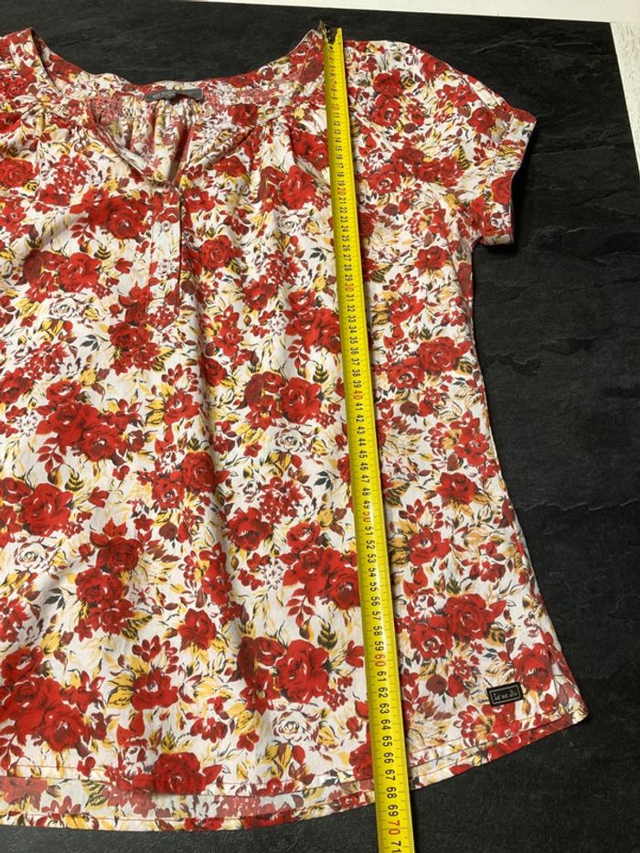 Tunique, blouse fleurie taille 5 - photo numéro 13