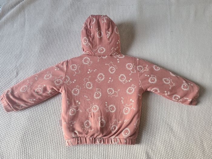 Manteau bébé douillet motif lions 12 mois - photo numéro 7