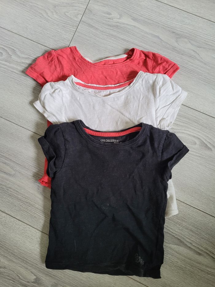 Lot de 3 tee-shirts taille 3 ans