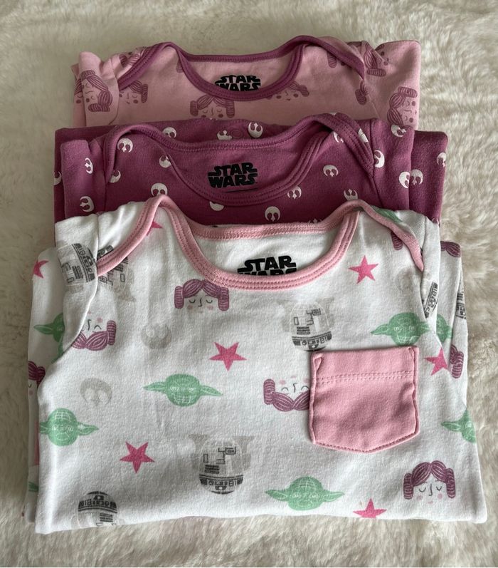 Lot de 3 combinaisons Stars Wars