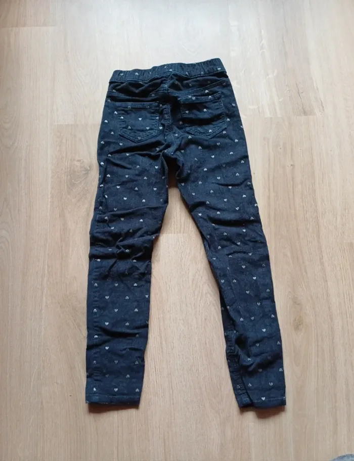 Lot de 4 pantalon H&M et un legging chaud C&A - photo numéro 8