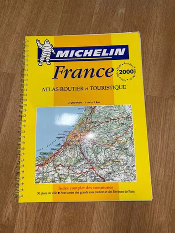 Atlas routier Michelin année 2000