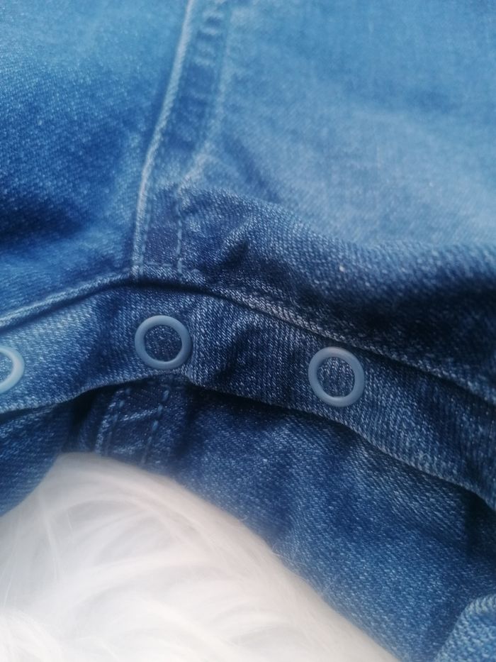 Ensemble garçon 2ans chemise lin et short à bretelles - photo numéro 3