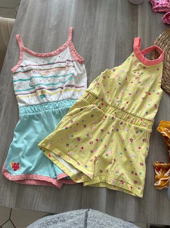 Lot de 2 combishorts 4 ans