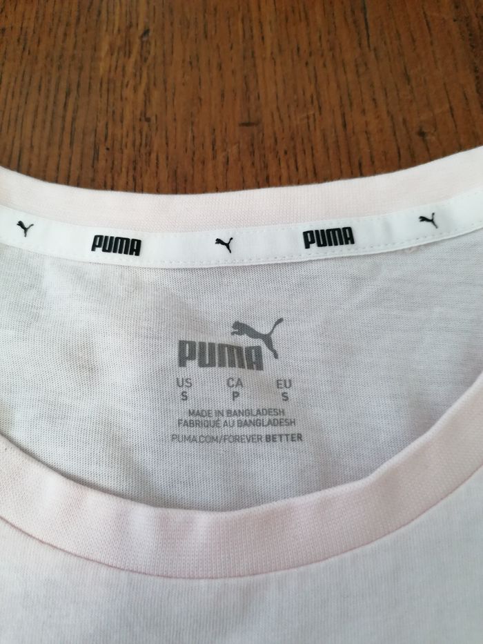 T shirt femme taille S marque PUMA - photo numéro 3