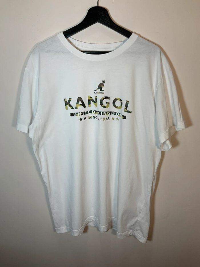 T-shirt blanc pour homme Kangol taille XXL 368