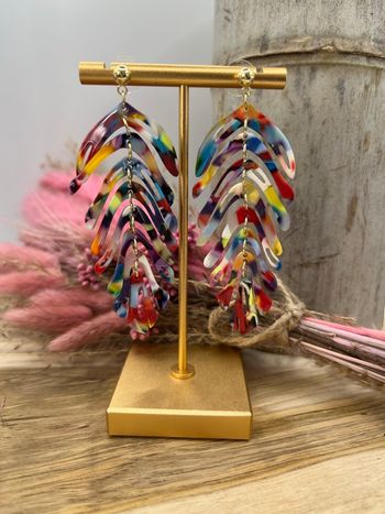 Boucle d’oreille acier inoxydable