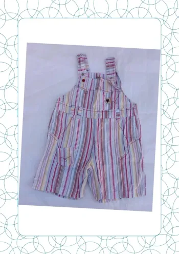 Salopette-short 6 mois Marèse